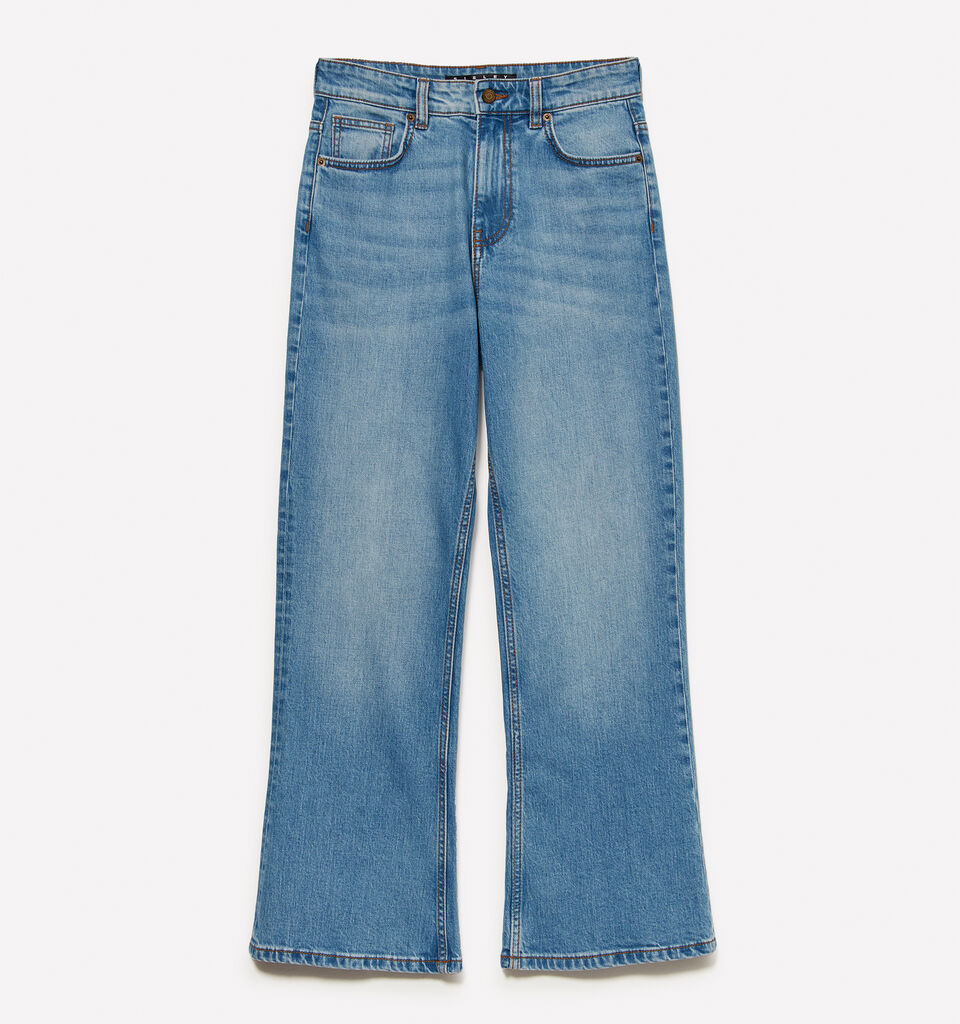 Light bootcut jeans - women's bootcut & flared jeans - Light Blue | Sisley image number 2